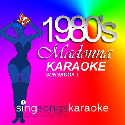 The Madonna 1980s Karaoke Songbook 1's cover