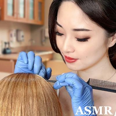 Doctor Scalp Exam and Aloe Treatment Pt.2 By Tingting ASMR's cover