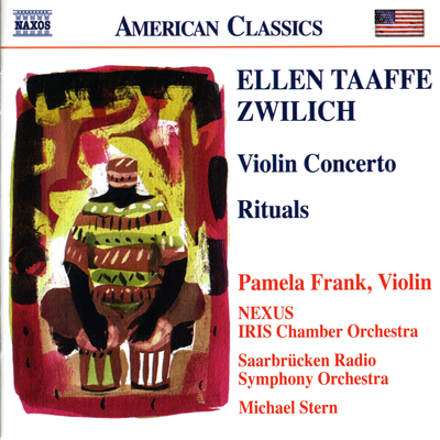 Violin Concerto: I. Quarter note = ca. 62 By Pamela Frank, Rundfunk-Sinfonieorchester Saarbrücken, Michael Stern's cover