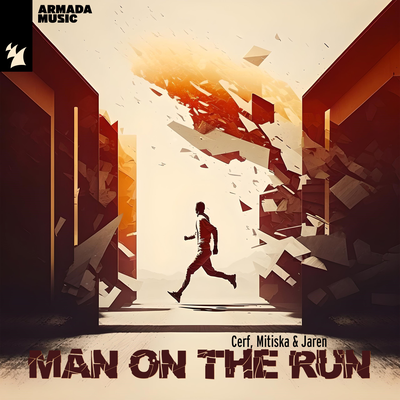 Man On The Run By Cerf, Mitiska & Jaren's cover