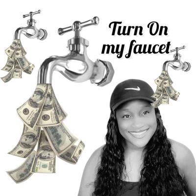 Turn on the faucet's cover