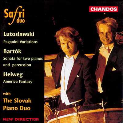 Bartók: Sonatas - Lutoslawski: Paganini Variations - Helweg: America Fantasy's cover