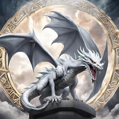 White Dragon Blue Ice By Savalli's cover