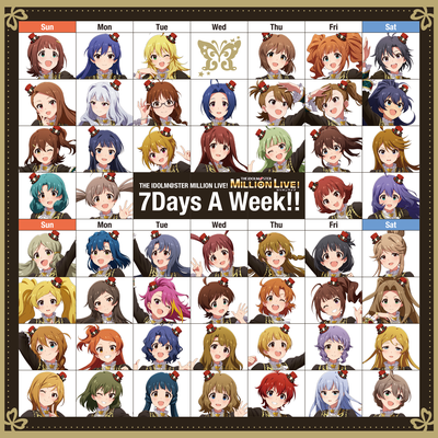 THE IDOLM@STER MILLION LIVE! 7Days A Week!!'s cover