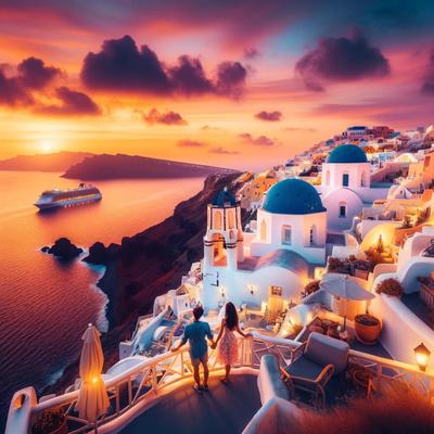 We met in Santorini By Billy Zain's cover