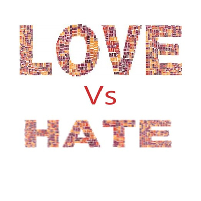 Love vs Hate's cover