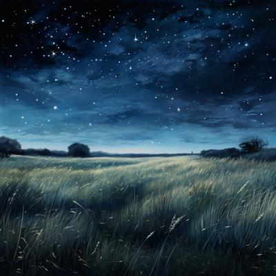 Nightfall's Peaceful Meadow's cover