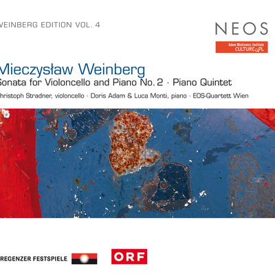 Weinberg: Sonata for Violincello and Piano No. 2, Op. 63 & Piano Quintet Op. 18's cover