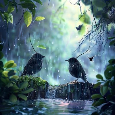 Rain Melody: Binaural Birds in Nature's Embrace - 92 96 Hz's cover