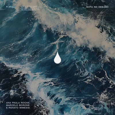 Gota no Oceano (Ao Vivo)'s cover