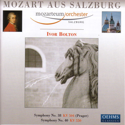Symphony No. 40 in G Minor, K. 550: I. Molto allegro By Mozarteum-Orchester Salzburg, Ivor Bolton's cover