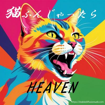 If the cat poops, "HEAVEN"'s cover