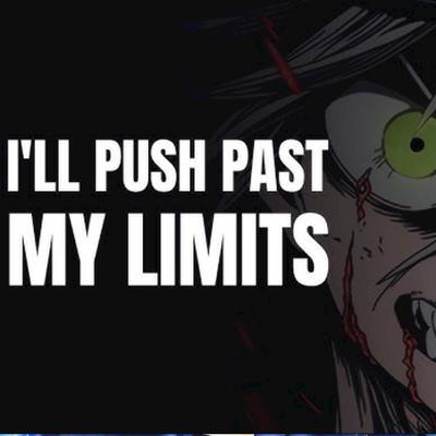 I'll Push Past My Limits By AniLifts's cover