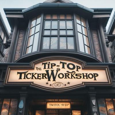 The Tip-Top Ticker Workshop By S.R.Louis's cover