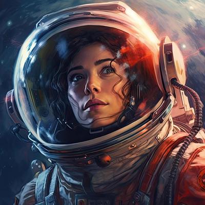 Space Woman By Jose's cover