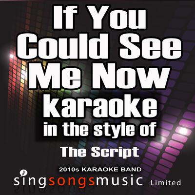 If You Could See Me Now (In the Style of the Script) [Karaoke Version] - Single's cover