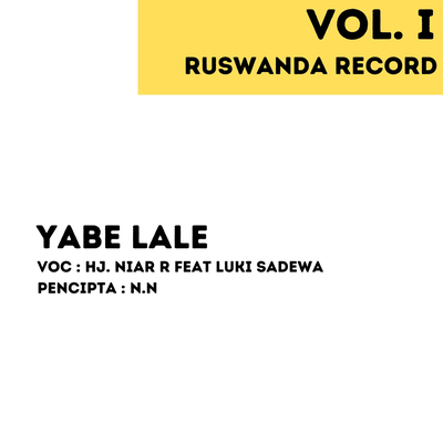 Yabe Lale's cover
