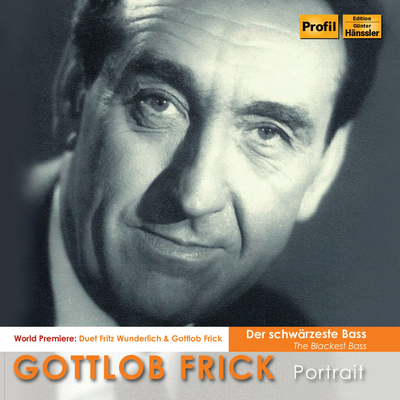The Blackest Bass: Gottlob Frick Portrait's cover