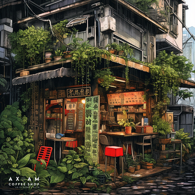 Coffee Shop By ax am's cover