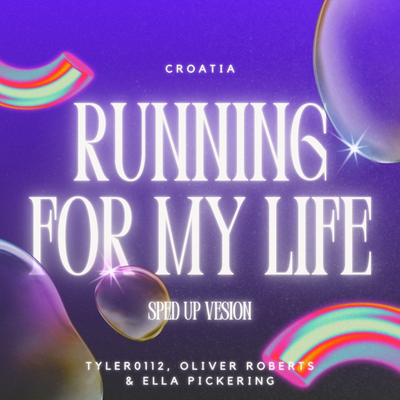 Running For My Life - Sped Up Version's cover