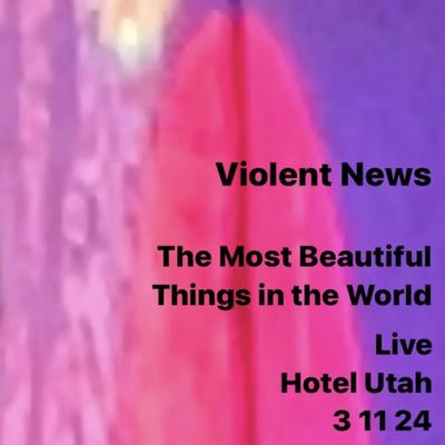 The Most Beautiful Things in the World (Live at Hotel Utah 3-11-24)'s cover