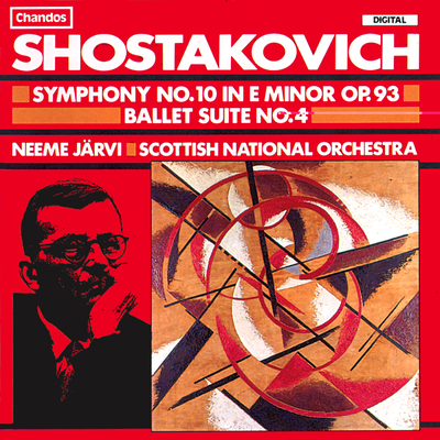 Symphony No. 10 in E Minor, Op. 93: I. Moderato By Neeme Järvi, Royal Scottish National Orchestra's cover