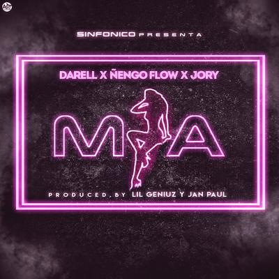 Mia By Jory, Ñengo Flow, Darell's cover