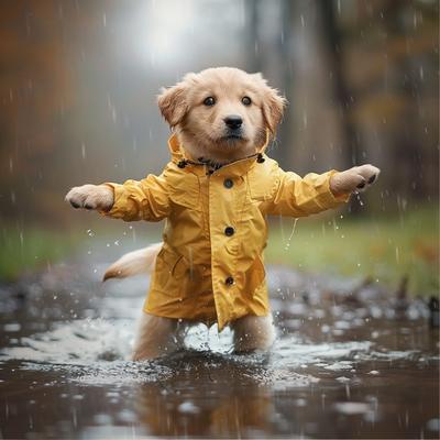 Los Perros Escuchan La Canción De La Lluvia's cover