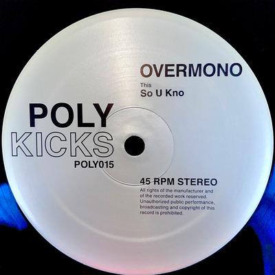 So U Kno By Overmono's cover