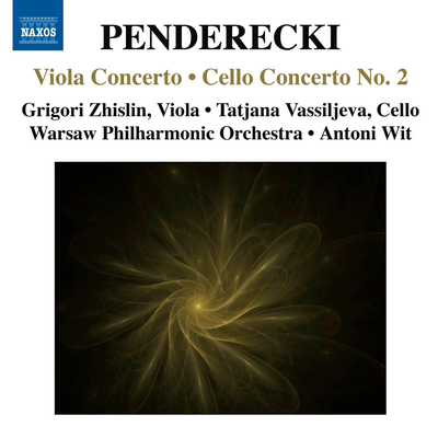 Penderecki: Viola Concerto - Cello Concerto No. 2's cover