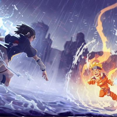 Sasuke Vs Naruto Hardstyle By AniLifts, Tevvez's cover