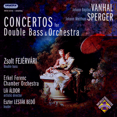 Double Bass Concerto in D Major: I. Allegro moderato By Zsolt Fejervari, Budapest Ferenc Erkel Chamber Orchestra's cover