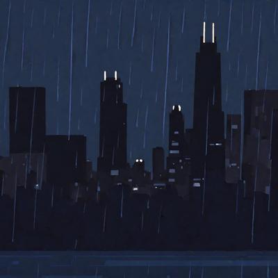 rainy chicago By Sleep Guru's cover