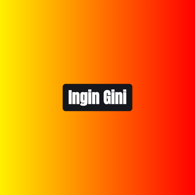 Ingin Gini's cover