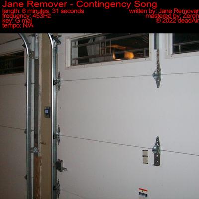 Contingency Song's cover