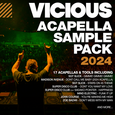 Vicious Acapella Sample Pack 2024's cover