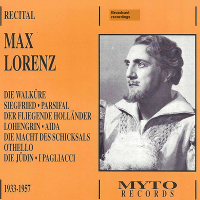 Max Lorenz's cover