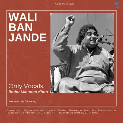 Wali Ban Jande Ne (Vocals)'s cover