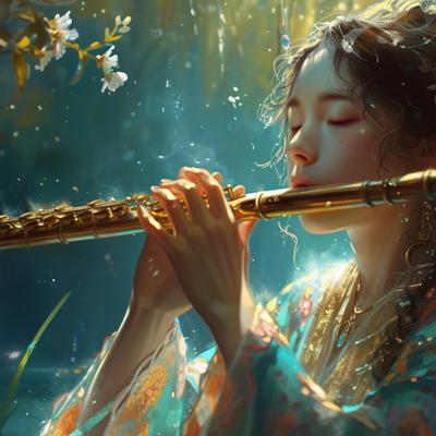 Flute Harmony By Jordan S. Mompo's cover