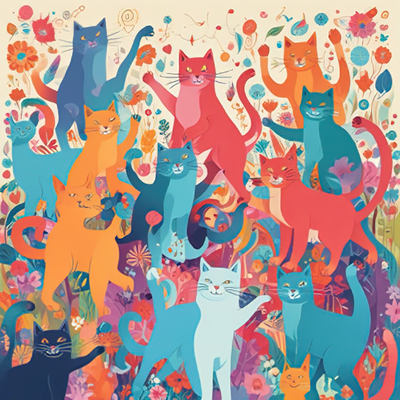 Meow Meow Meow Meow Cat (293221)'s cover