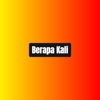 Berapa Kali's cover