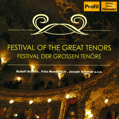 Festival of the Great Tenors (1933-1956)'s cover