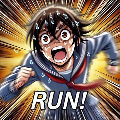 run! meme sound effect loop's cover