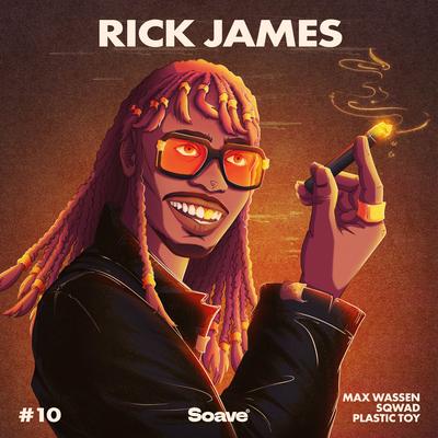 RICK JAMES By Max Wassen, SQWAD, Plastic Toy's cover