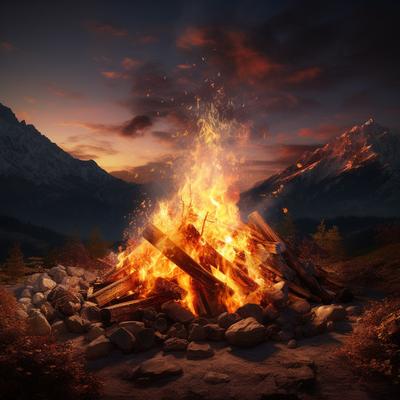 Calm of Glowing Embers By Relaxing BGM Project, Prime Flames, Polysomni's cover