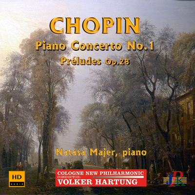 Piano Concerto No. 1 in E Minor, Op. 11: I. Allegro maestoso (Live) By Nataša Majer, Cologne New Philharmonic Orchestra, Volker Hartung's cover