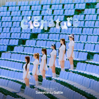 ﻿cignature 5th EP Album 'Sweetie but Saltie''s cover