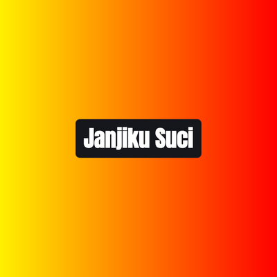 Janjiku Suci's cover