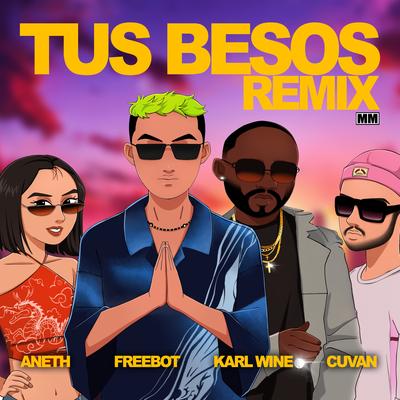 Tus Besos (Remix)'s cover