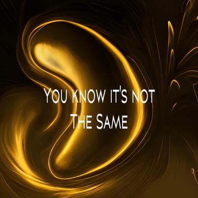 You Know It's Not the Same (Speed Up Remix)'s cover